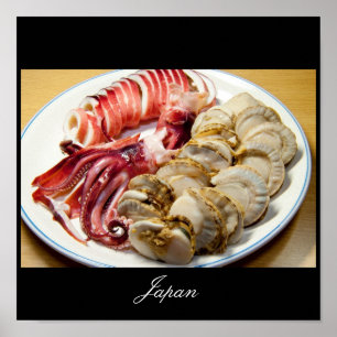 Poster japonais, Nourriture japonaise