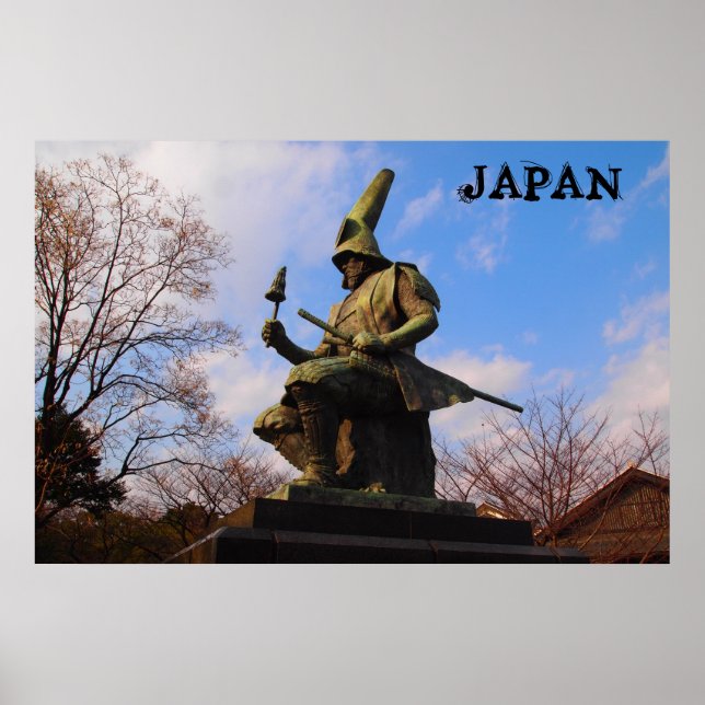 Poster japonais Samurai (Devant)
