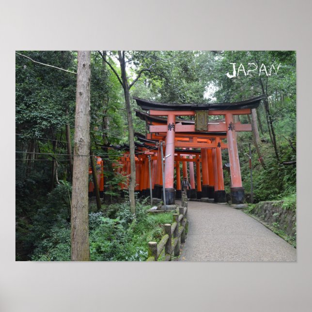 Poster japonais Torii Gates (Devant)