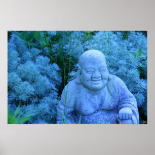 Poster Jardin Bouddha