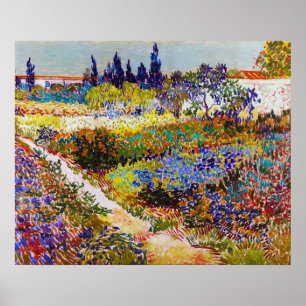 Poster Jardin d'Arles, Van Gogh
