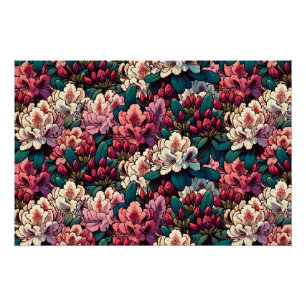 Poster Jardin d'art Flower Rhododendron