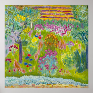 Poster Jardin de Bonnard