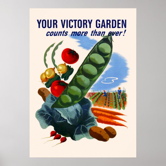 Poster Jardin de la Victoire (grand) (Devant)