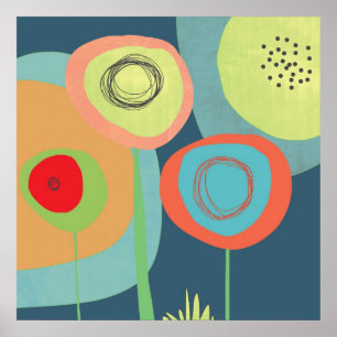 Poster Jardin de minuit