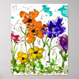 Poster Jardin de paix de l'affiche Lovitude