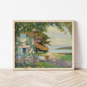Poster Jardin de printemps à Starnberg   Edward Cucuel