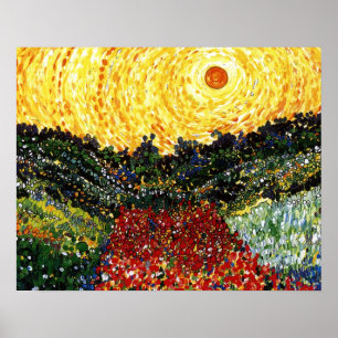 Poster Jardin de Sun