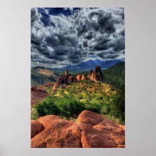 Poster Jardin des dieux