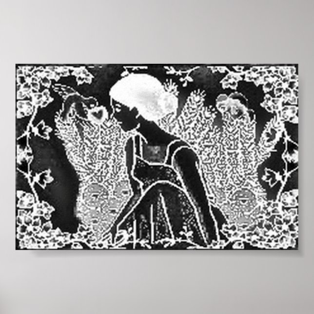 Poster Jardin des fées (Devant)