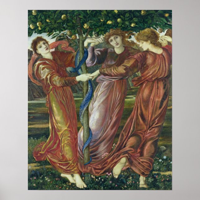 Poster Jardin des Hesperides, 1869-73 (Devant)