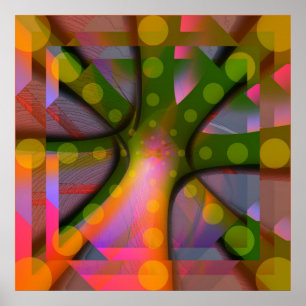 Poster Jardin d'Octopus