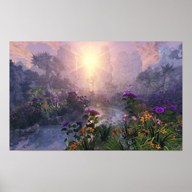 Poster Jardin du Ciel (Devant)