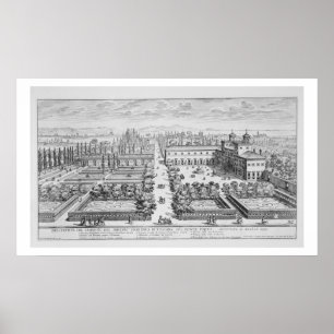 Poster Jardin du duc grand de la Toscane sur le Monte P