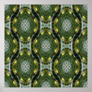 Poster Jardin en dentelle de Madrone.......