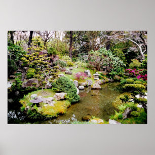 Poster Jardin japonais