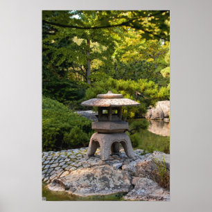 Poster Jardin japonais