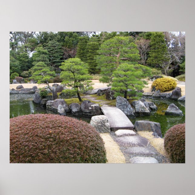 Poster Jardin japonais 日 本 庭 園 (Devant)