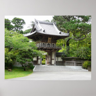 Poster Jardin japonais de thé à San Francisco