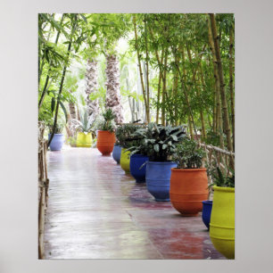 Poster Jardin Majorelle, Jardin Majorelle, maintenant pub