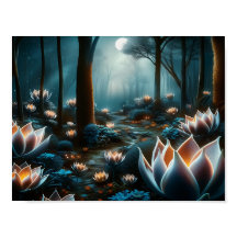 Jardin mystique de la Lune : Flore illuminée