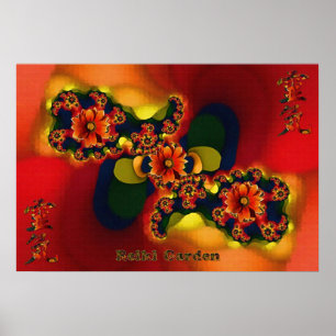 Poster Jardin Reiki