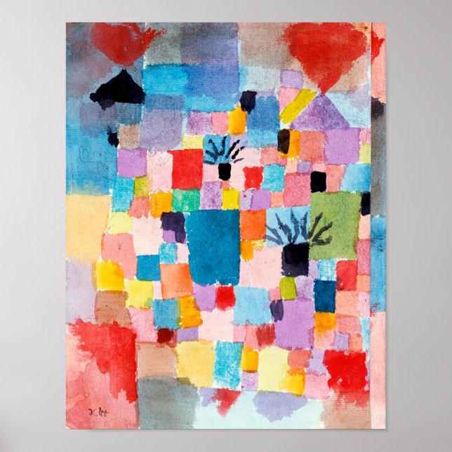 Poster Jardin tunisien, Klee (Devant)