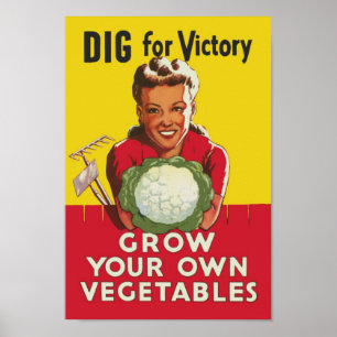 Poster Jardin Victory