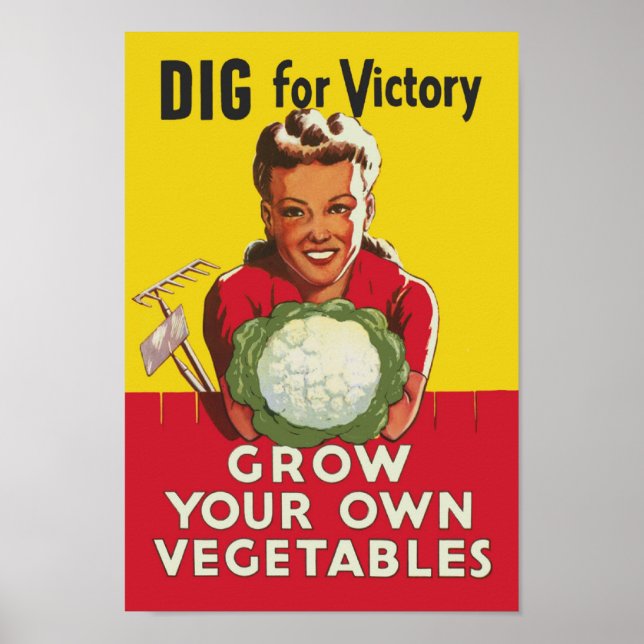 Poster Jardin Victory (Devant)