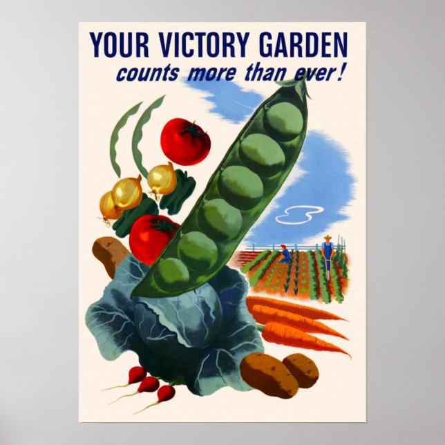 Poster Jardin Victory (Devant)
