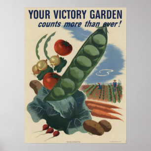 Poster Jardin Victory