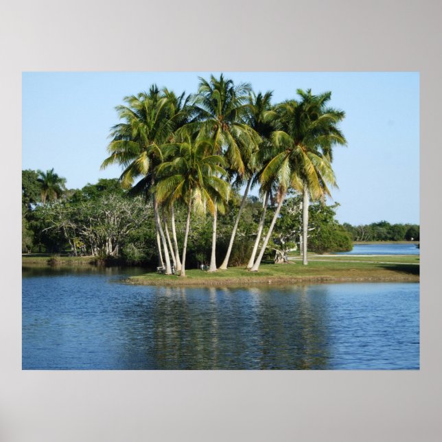 Poster Jardins botaniques tropicaux Fairchild (Devant)