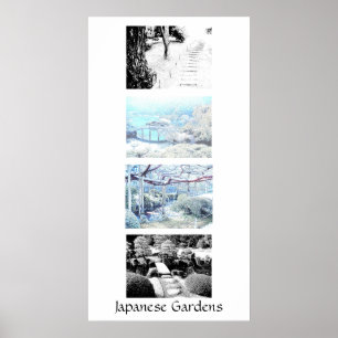 Poster Jardins japonais
