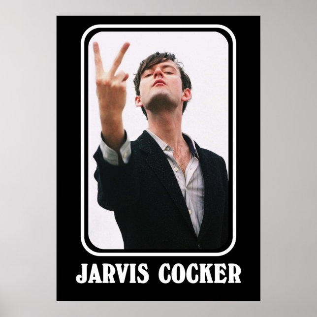 Poster Jarvis Cocker (Devant)