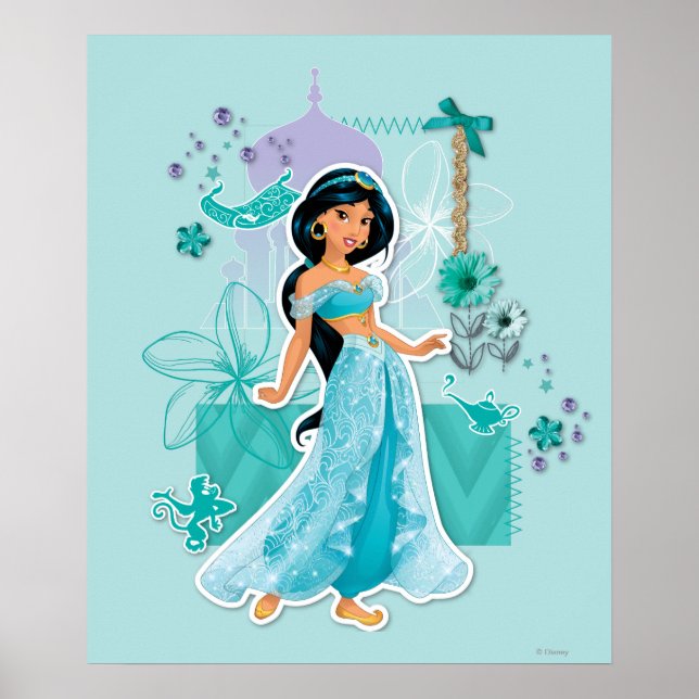 Poster Jasmine - Courageux (Devant)