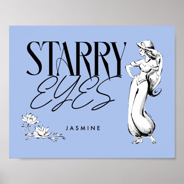 Poster Jasmine | Eaux étoilées (Devant)