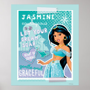 Poster Jasmine - Laissez vos rêves s'envoler