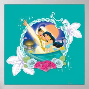 Poster Jasmine - Prêt pour l'aventure!