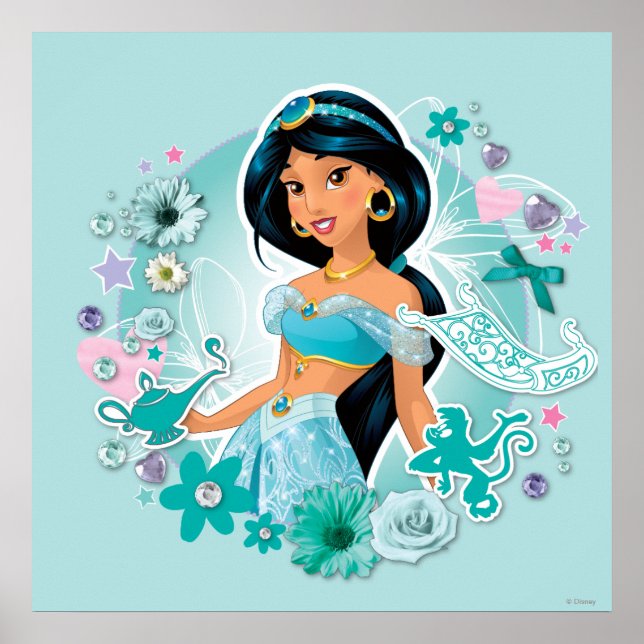 Poster Jasmine - Princesse Jasmine (Devant)