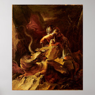 Poster Jason charmant le dragon