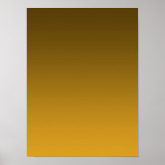Poster Jaune dégradé - clair à profond | Fond d'ambiance 