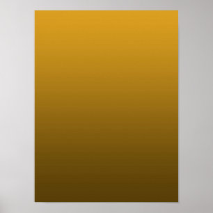 Poster Jaune dégradé - foncé à clair Fond d'ambiance