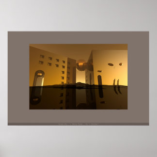 Poster Jaune Dusk...