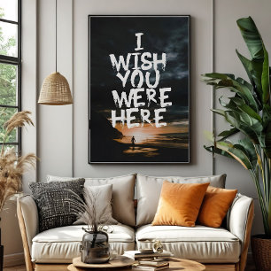 Poster J'aurais aimé que tu sois ici