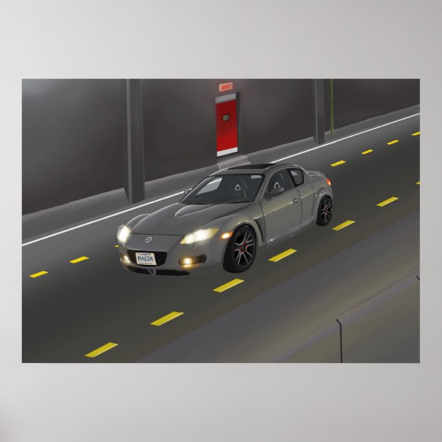 Poster J'aurais dû avoir un V8 (Devant)