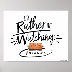 Poster J'aurais préféré regarder FRIENDS™