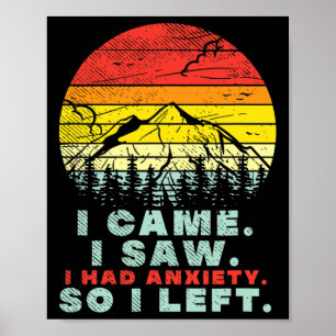 Poster J'Avais Une Sensibilisation À La Santé Mentale Anx