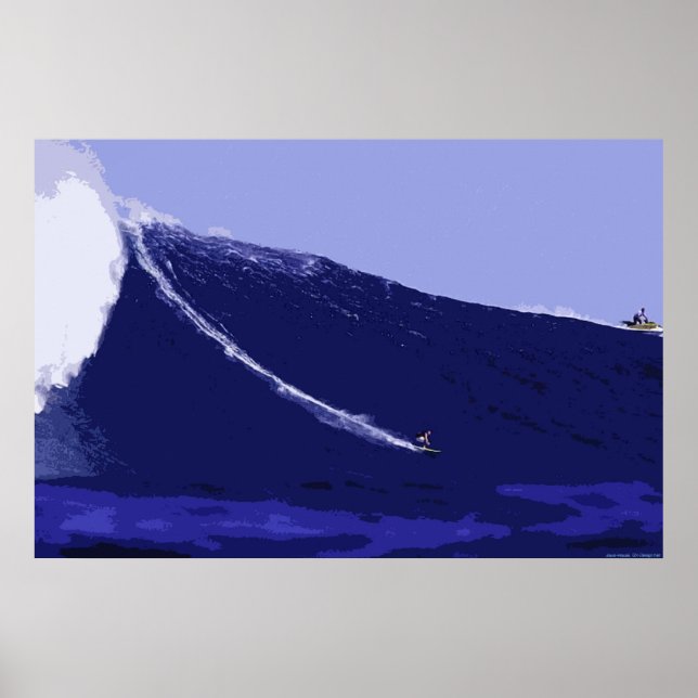 Poster Jaws, Hawaii (Devant)