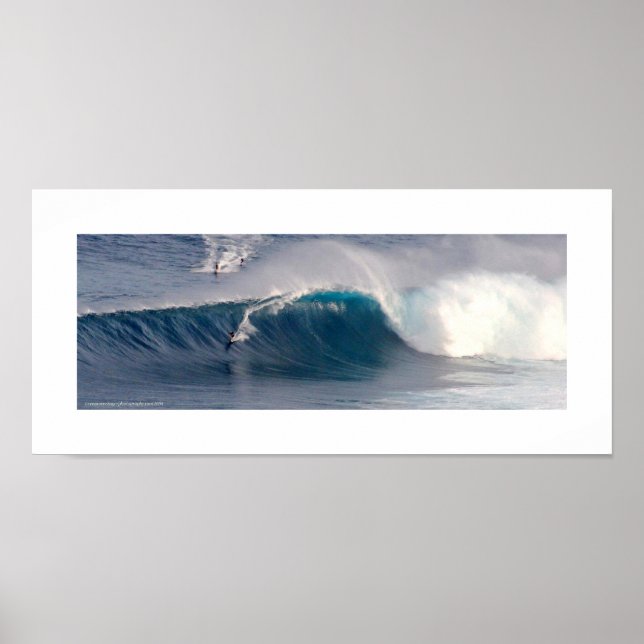 Poster Jaws ~ Surf Maui (Devant)