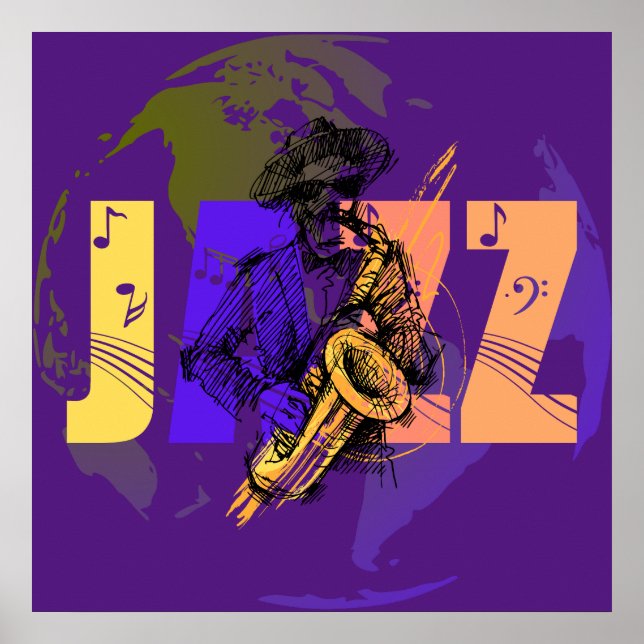 Poster Jazz (Devant)